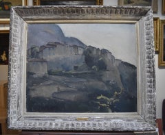 Huile sur toile « A Village » signée Maurice Asselin (1882-1947)