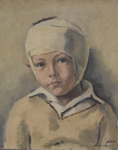 Maurice Asselin (1882-1947) Childhood, Portrait of Jean, 1932, oil on canvas sig