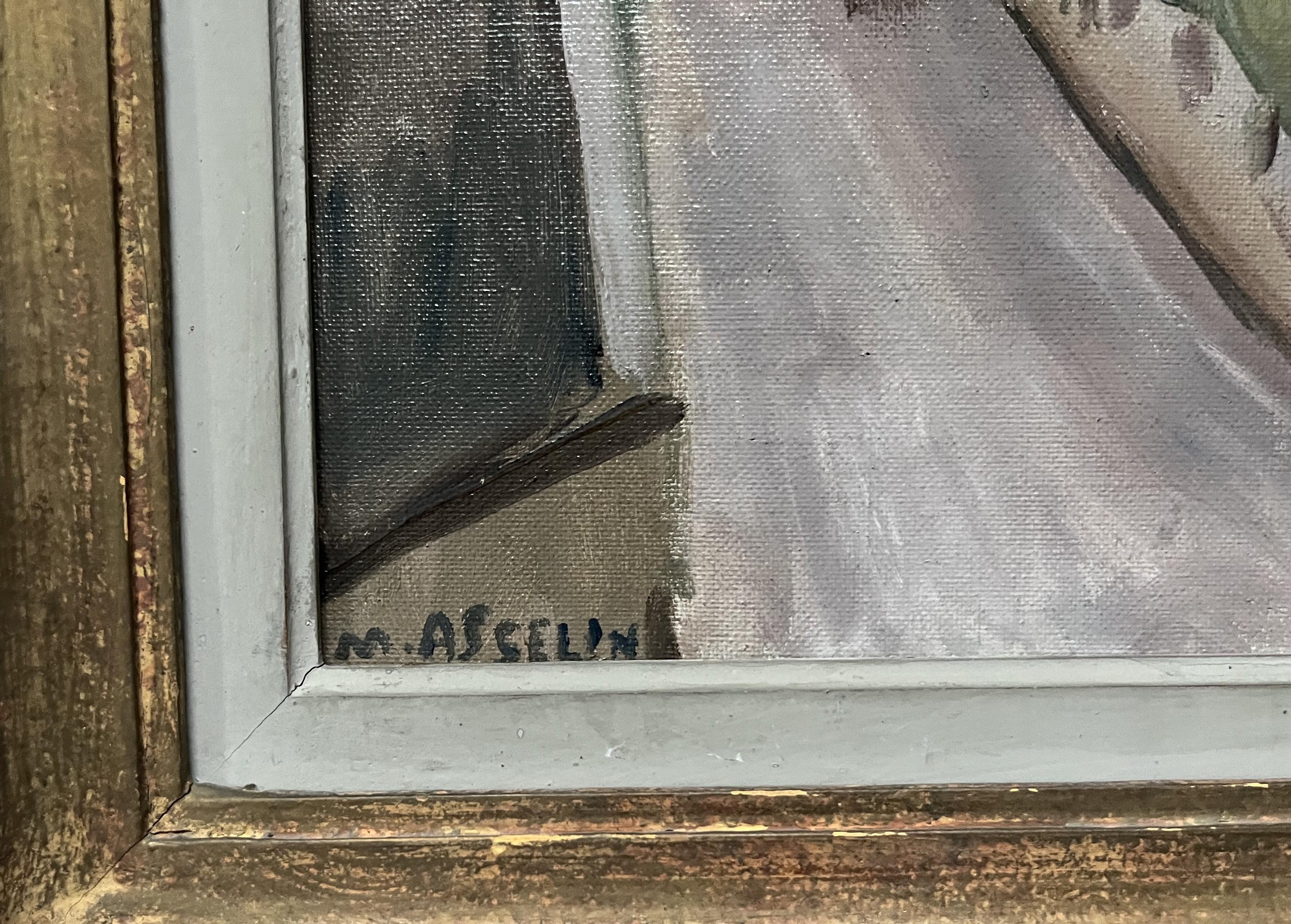 Maurice Asselin (1882-1947) Notre-Dame, Paris Oil on canvas, signed For Sale 4