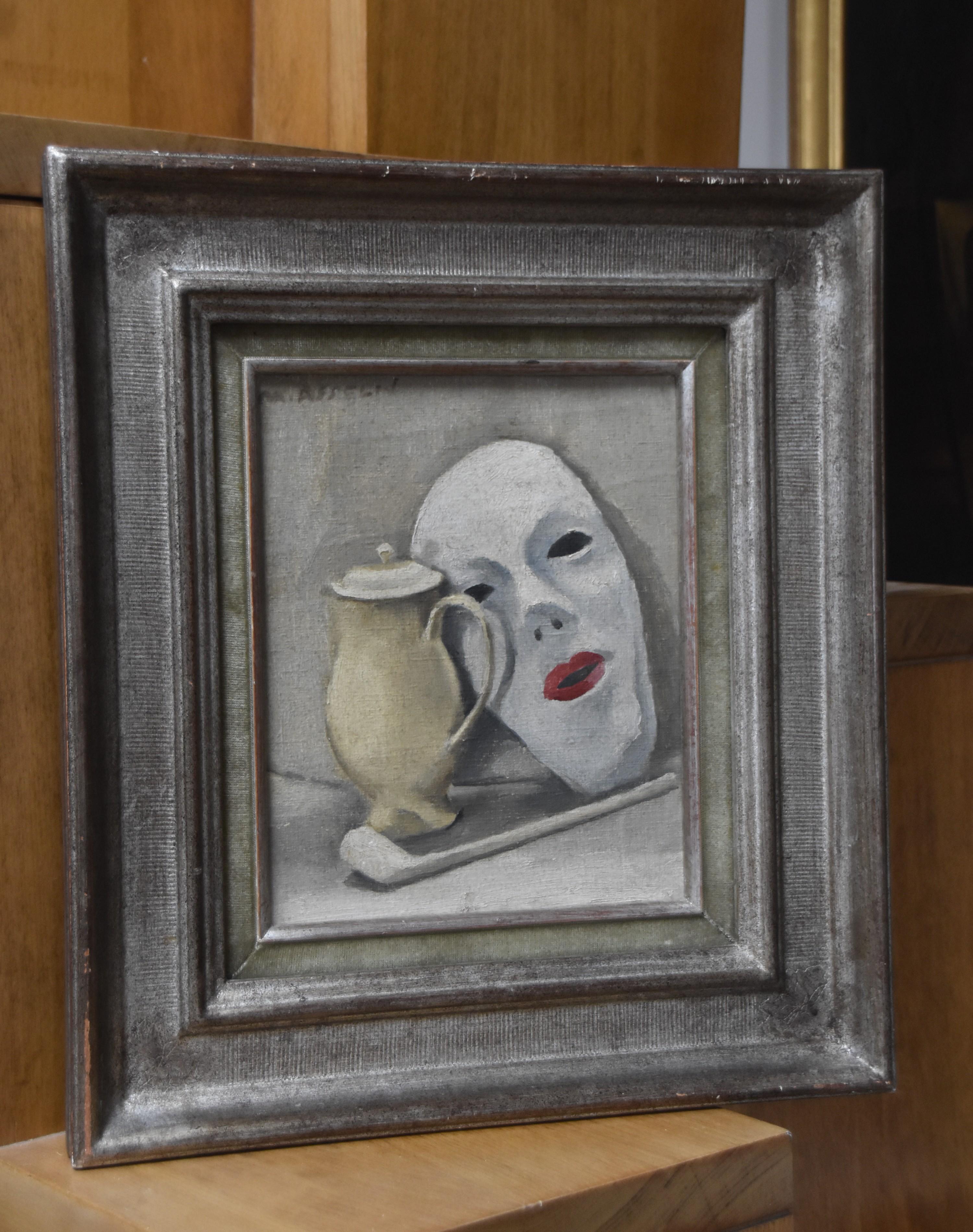 Maurice Asselin (1882-1947) Still-life with a mask, Signed oil on canvas 2