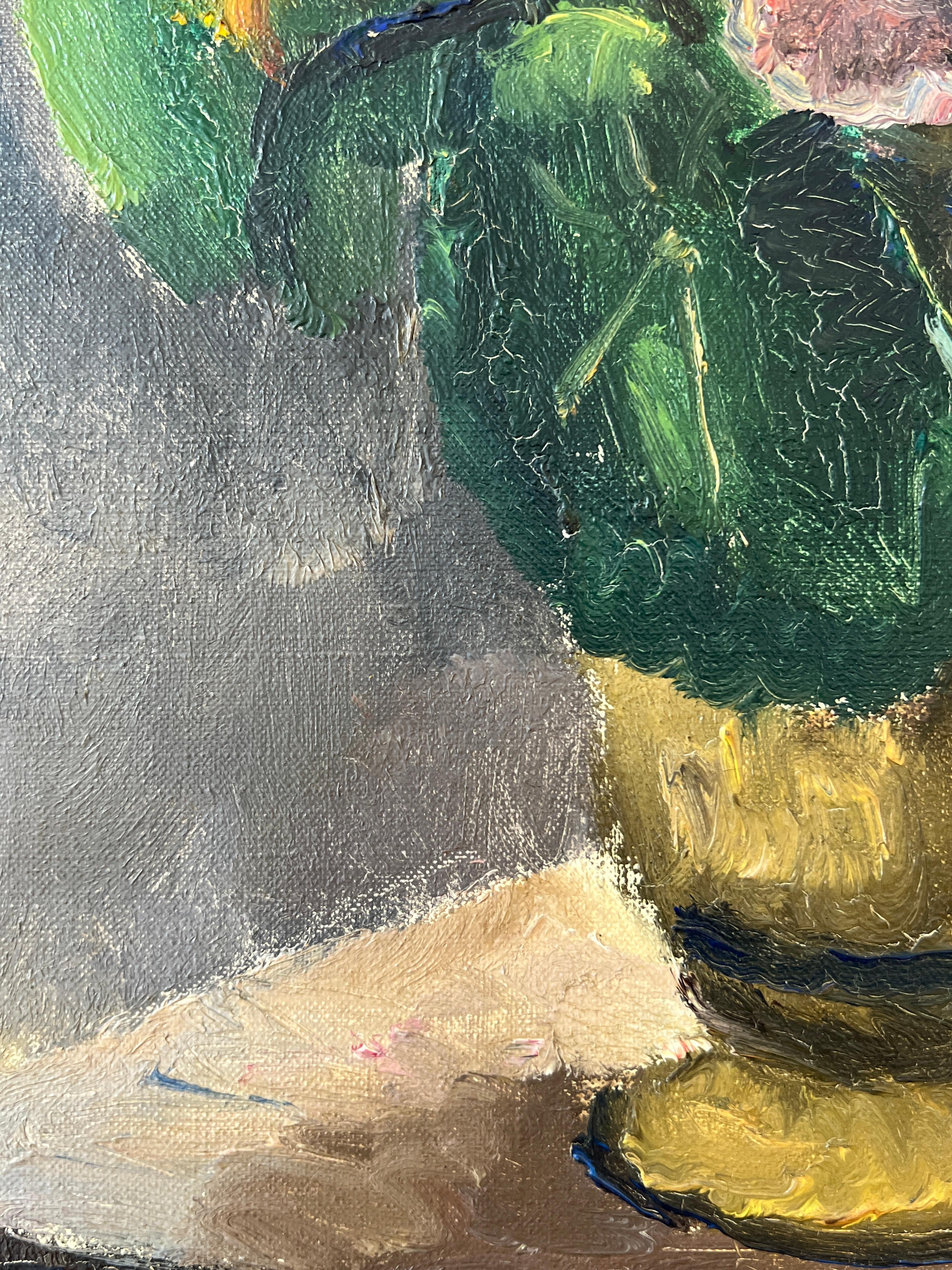 Nasturzi - Still-Life Painting Grigio di Maurice Asselin