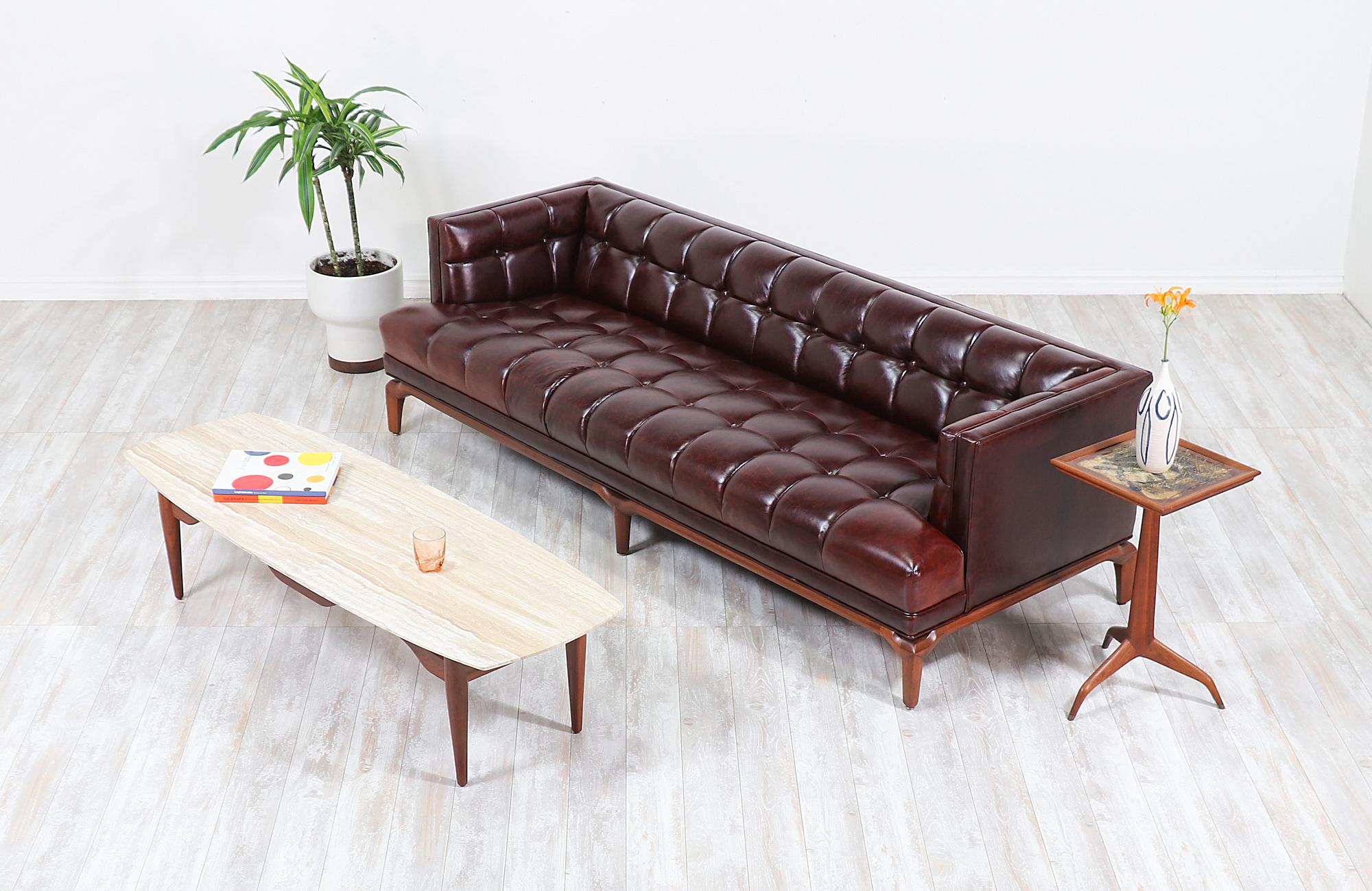 bailey leather sofa