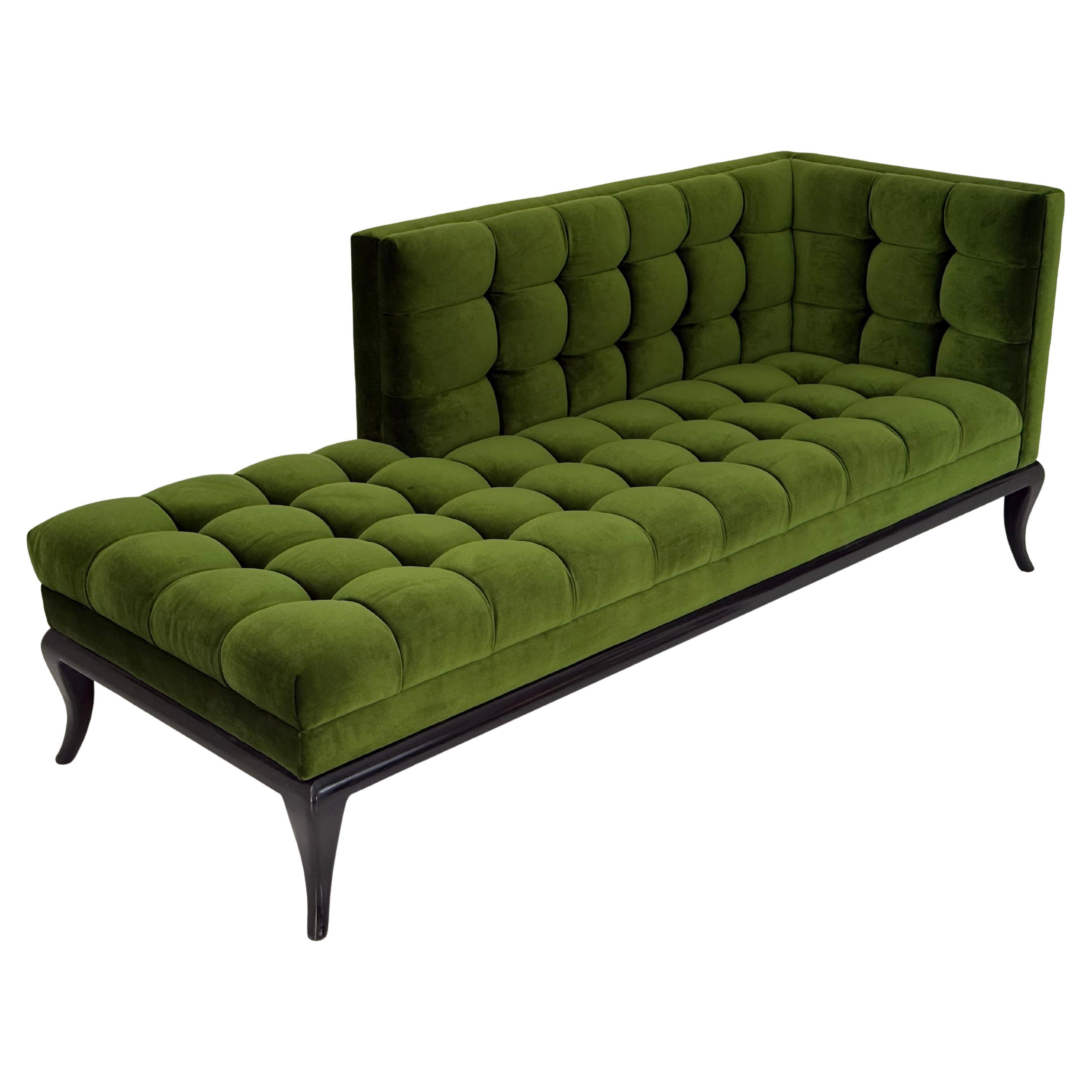 Sillón Maurice Bailey para Monteverdi-Young, base espresso, recién restaurado en venta