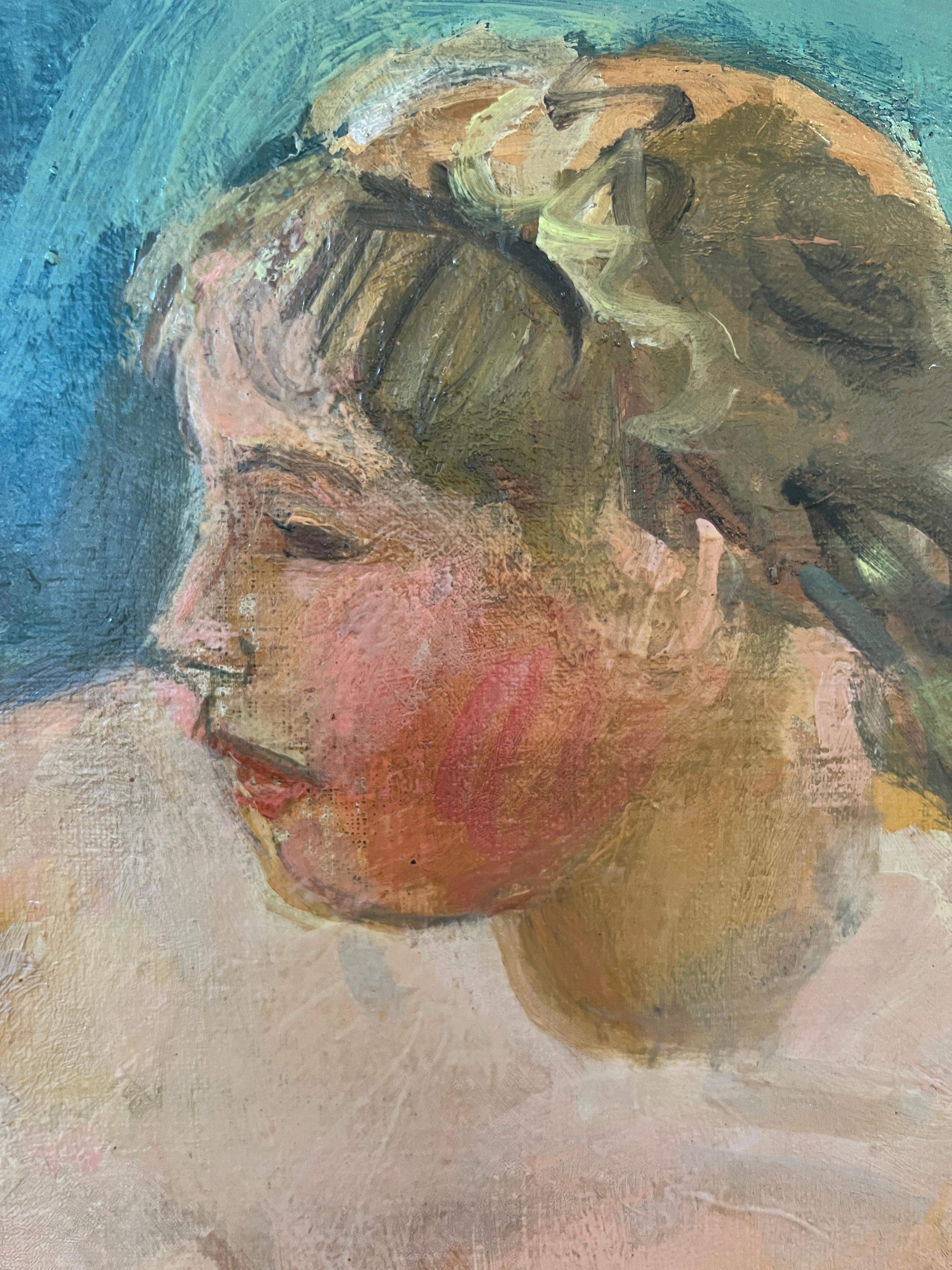 Travail sur la toile
Cadre en bois doré
55.5 x 129.5 x 3.5 cm