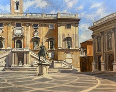 "Capitole, Roma" by Maurice Blanchet - Oil on canvas 81x65 cm