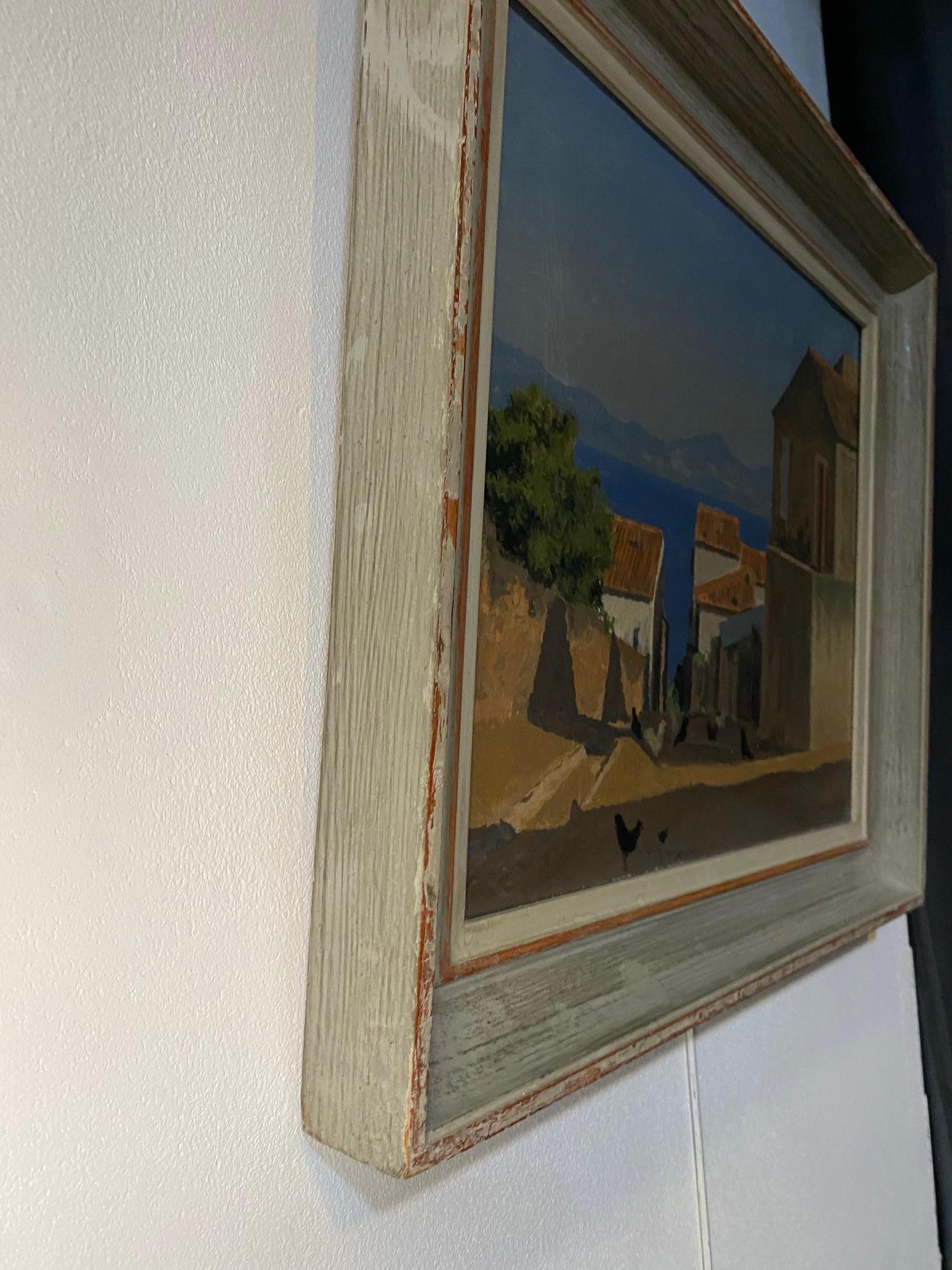 „Sicile“ von Maurice Blanchet - Öl auf Leinwand 46x38 cm im Angebot 6