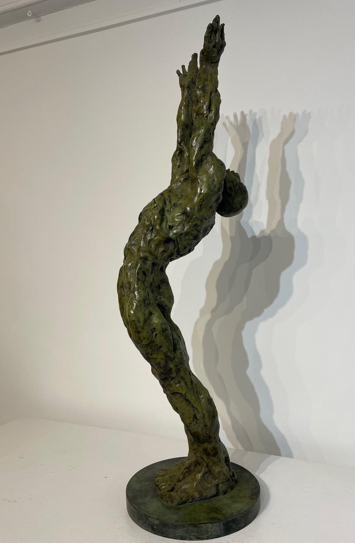 Figurative Sculpture de Maurice Blik - Tocar la victoria