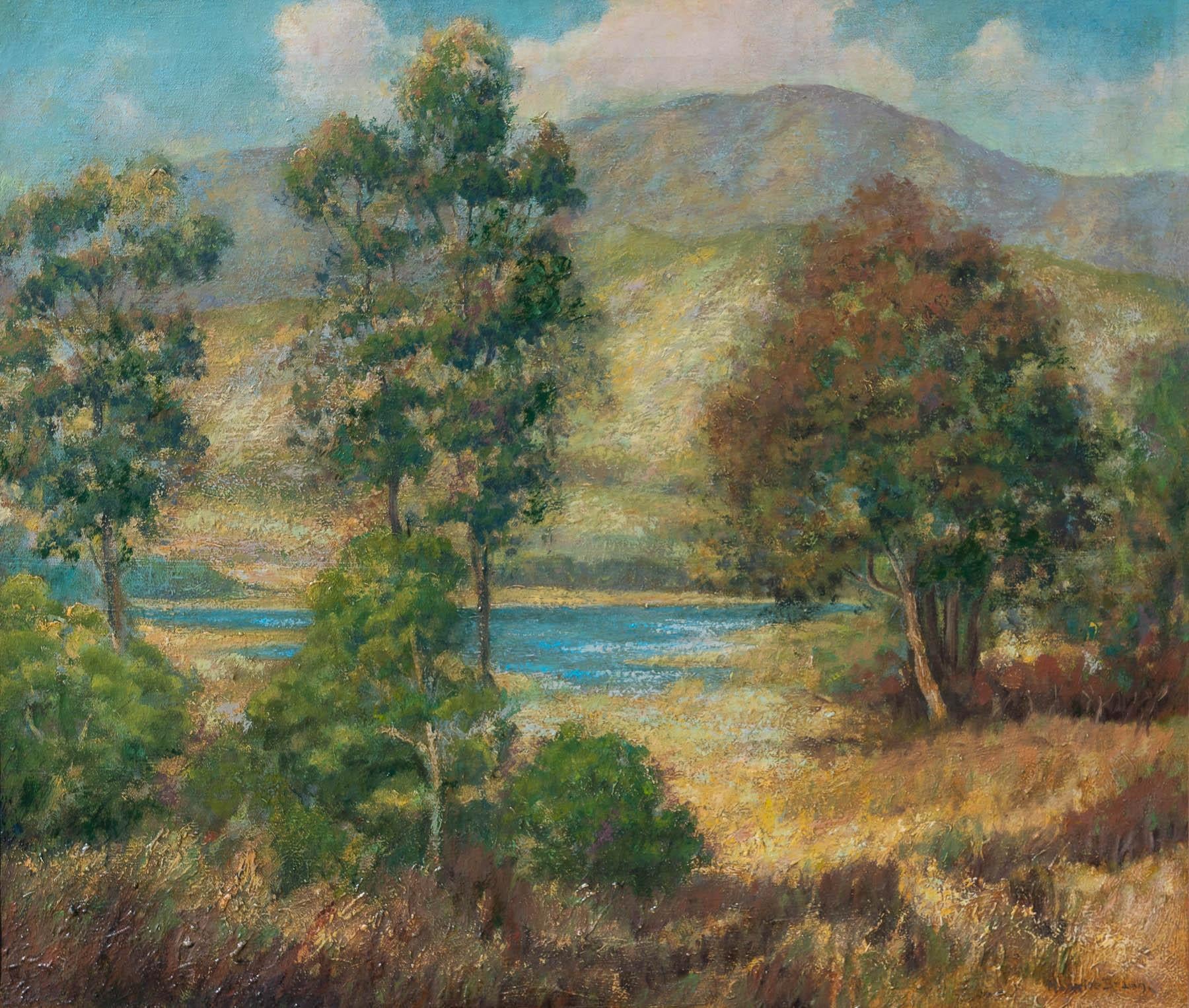 Il torrente - Painting di Maurice Braun