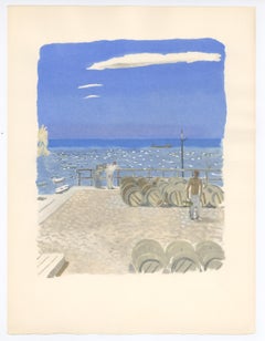 Maurice Brianchon – „Voyage du Vin“-Pochoir