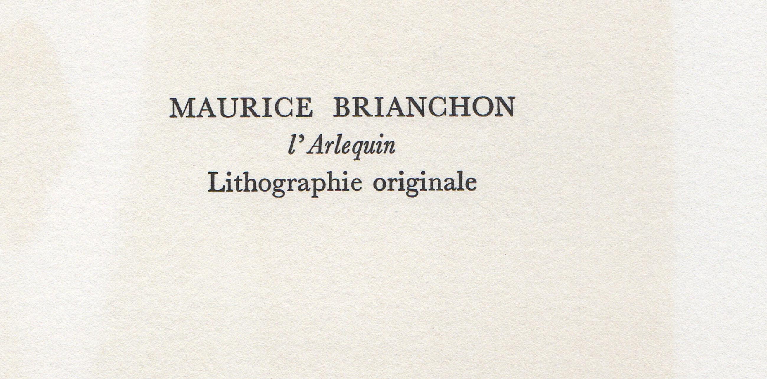 Brianchon, l'Arlequin, Souvenirs et portraits d'artistes (after) For Sale 4