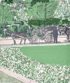 La Calèche dans le parc, Regards sur Paris, Maurice Brianchon