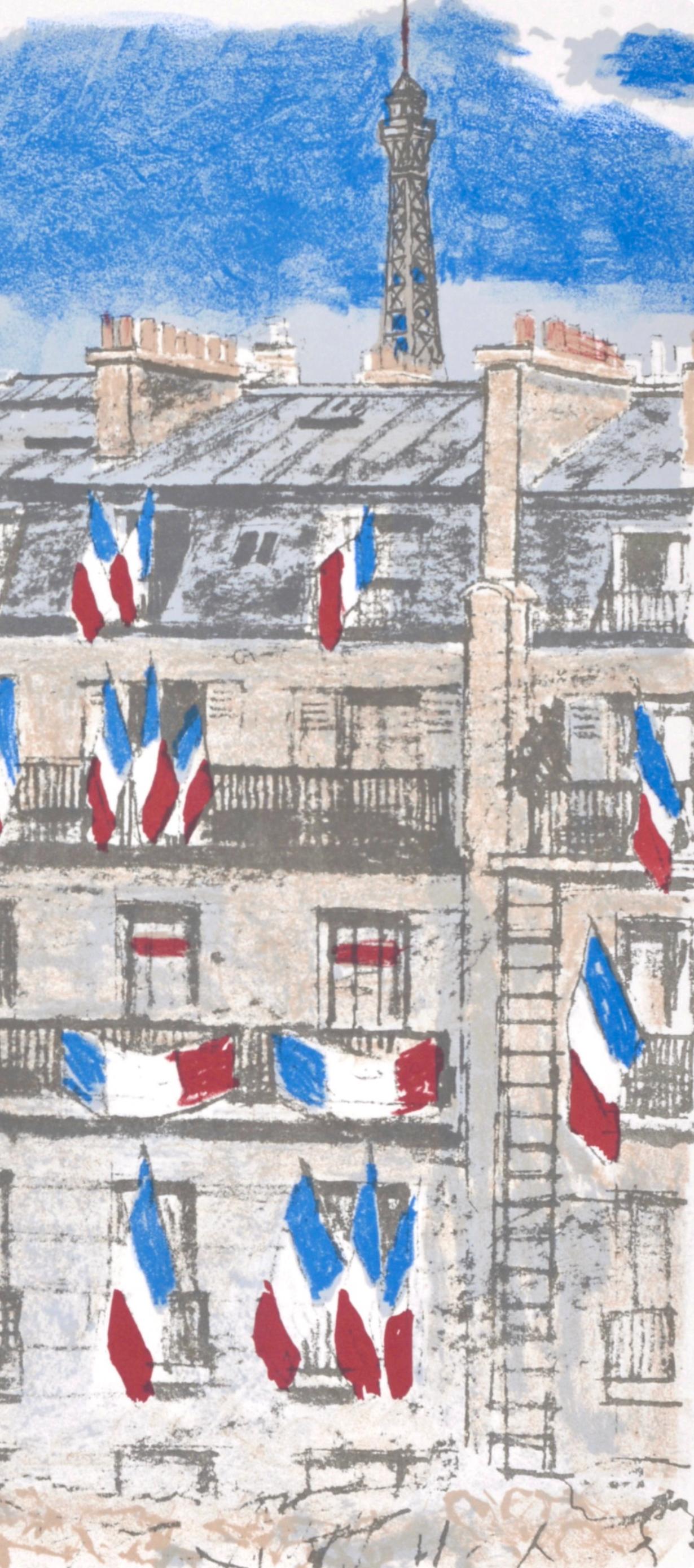 Le Tricolore, Regards sur Paris, Maurice Brianchon For Sale 1
