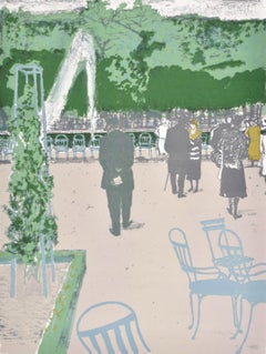 Les Tuileries, Regards sur Paris, Maurice Brianchon