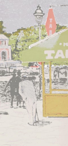 Maurice Brianchon, Strolls, from Views of Paris, 1963