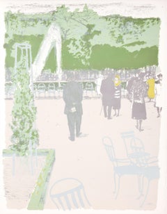 Maurice Brianchon, The Tuileries, from Views of Paris, 1963