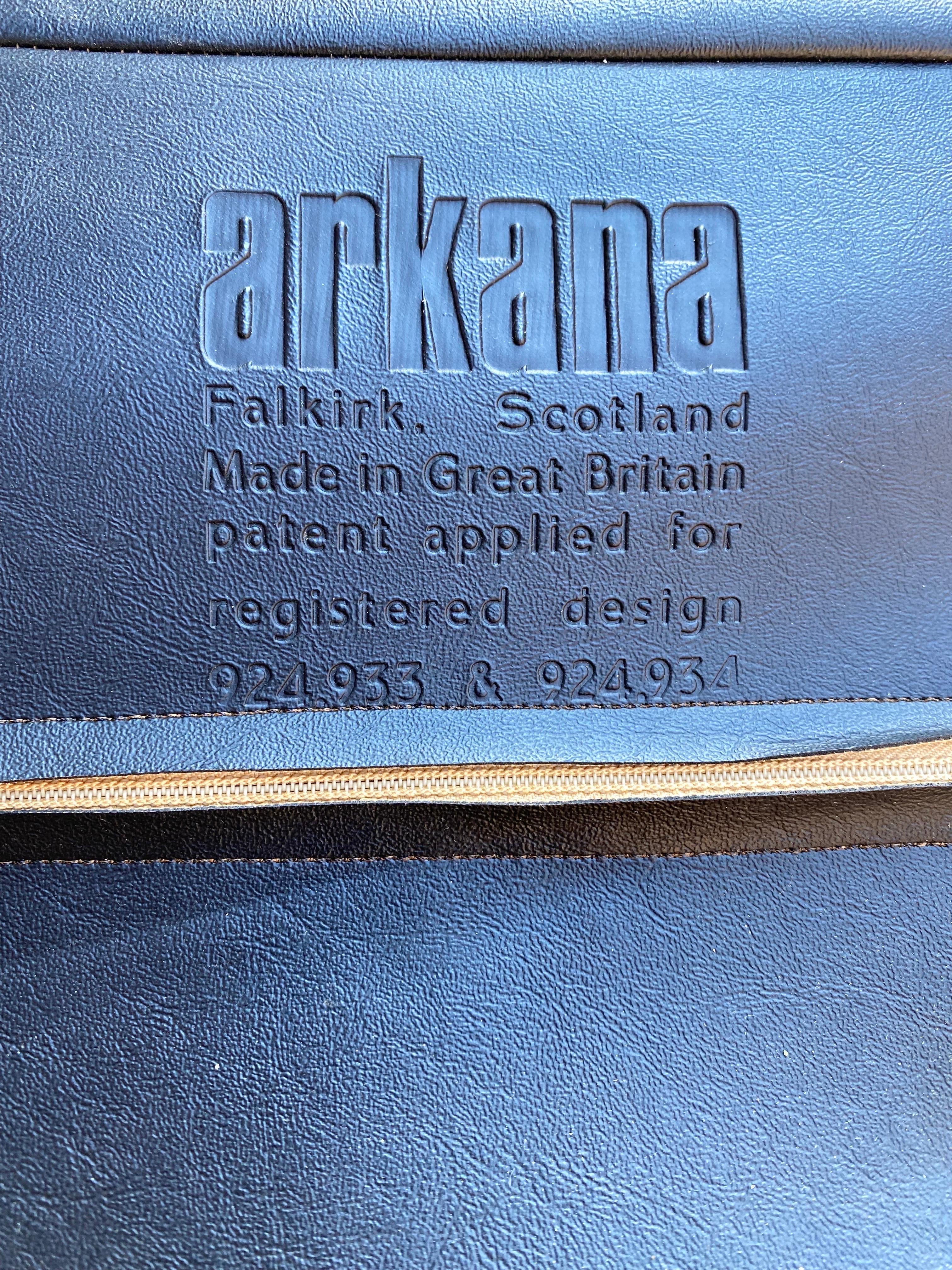 Maurice Burke Designed Arkana Safari Chair and Ottoman 1