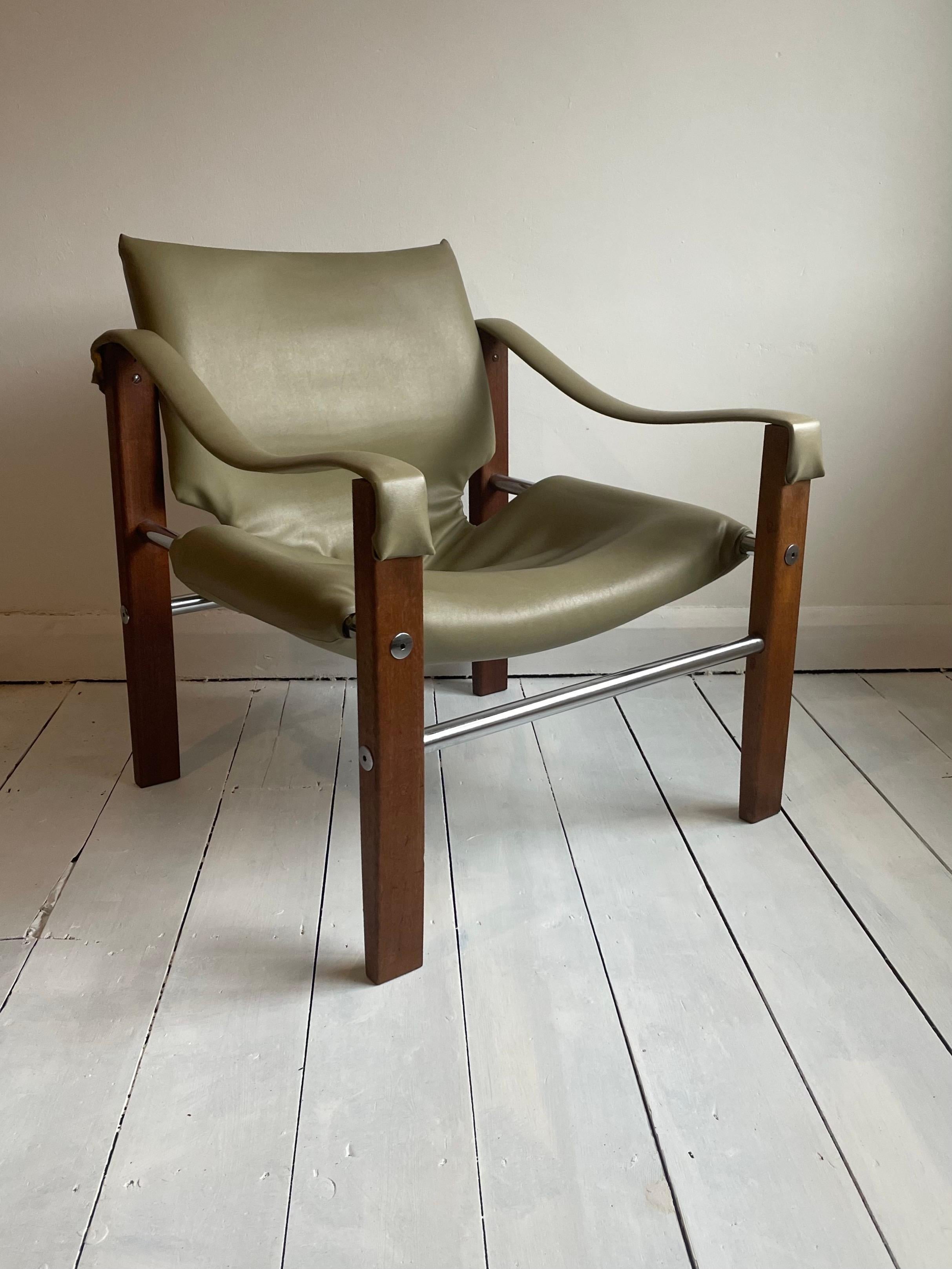 Mid-Century Modern Maurice Burke for safari Arkana chair mid-century modern