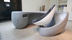 Maurice Calka:: Prototype de bureau "Grand PDG":: Circa 1969