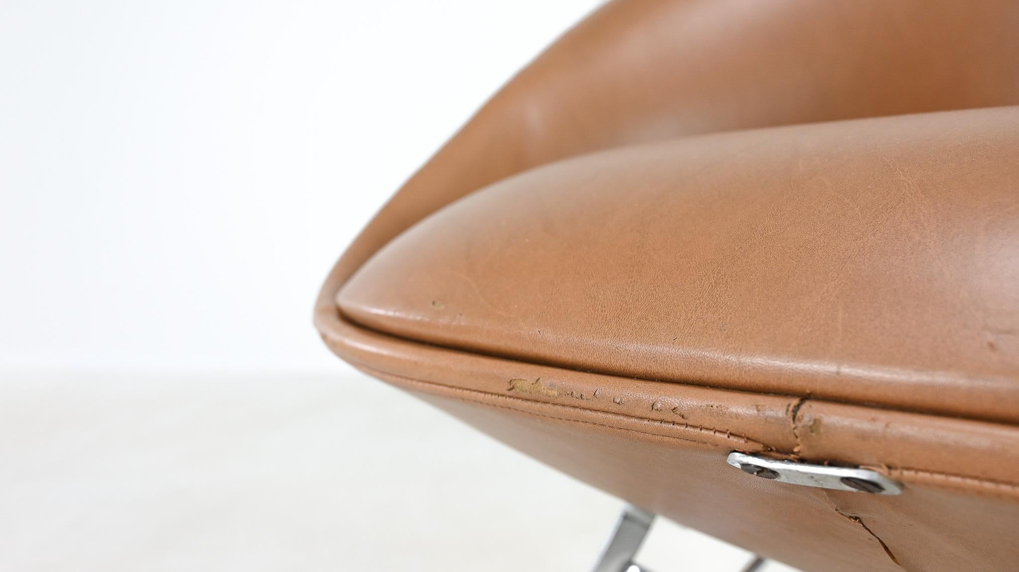 Maurice Calka, rare “Tour Eiffel” K1 chair. France, c. 1966 For Sale 4