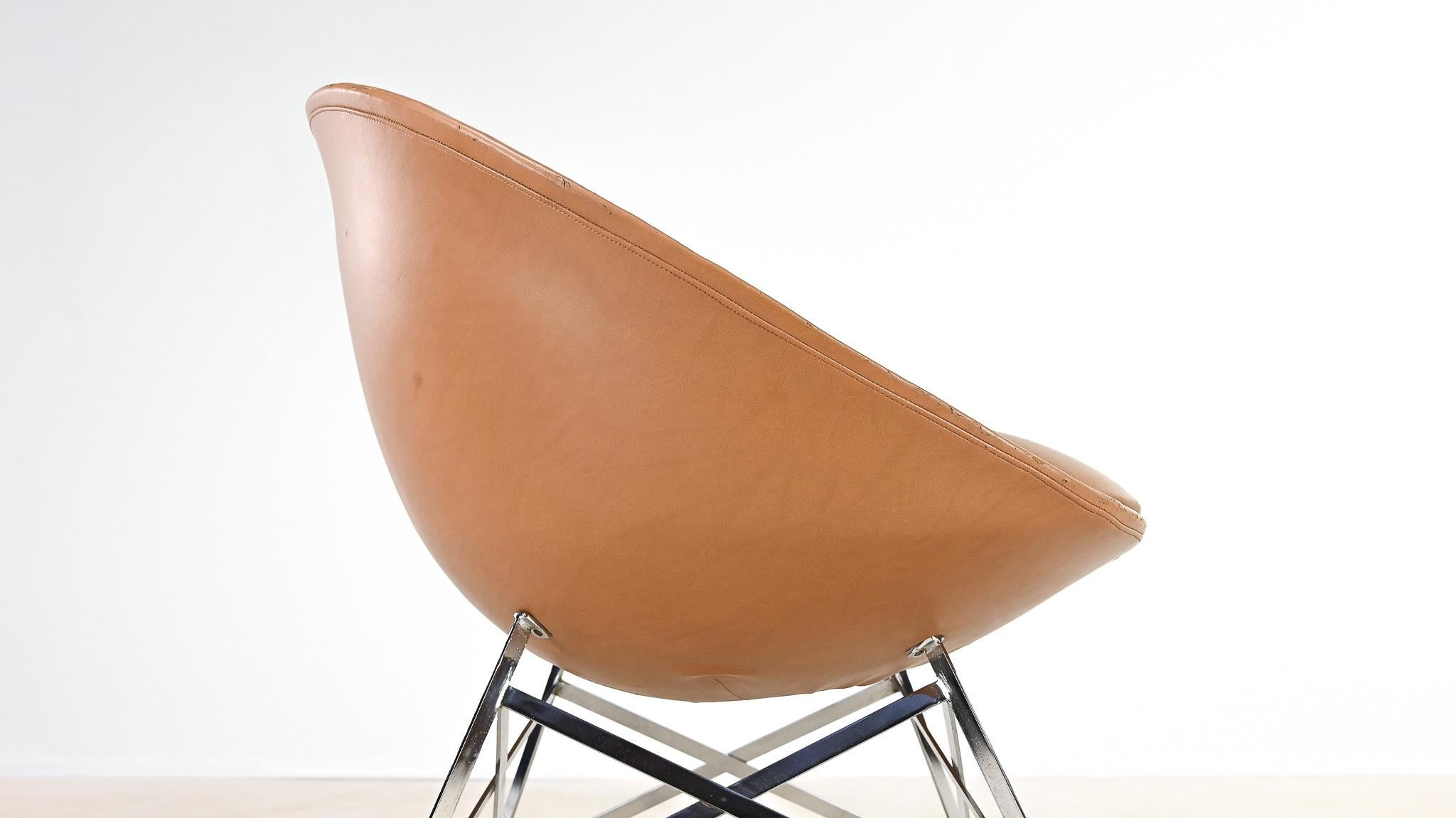 Maurice Calka, rare “Tour Eiffel” K1 chair. France, c. 1966 For Sale 7