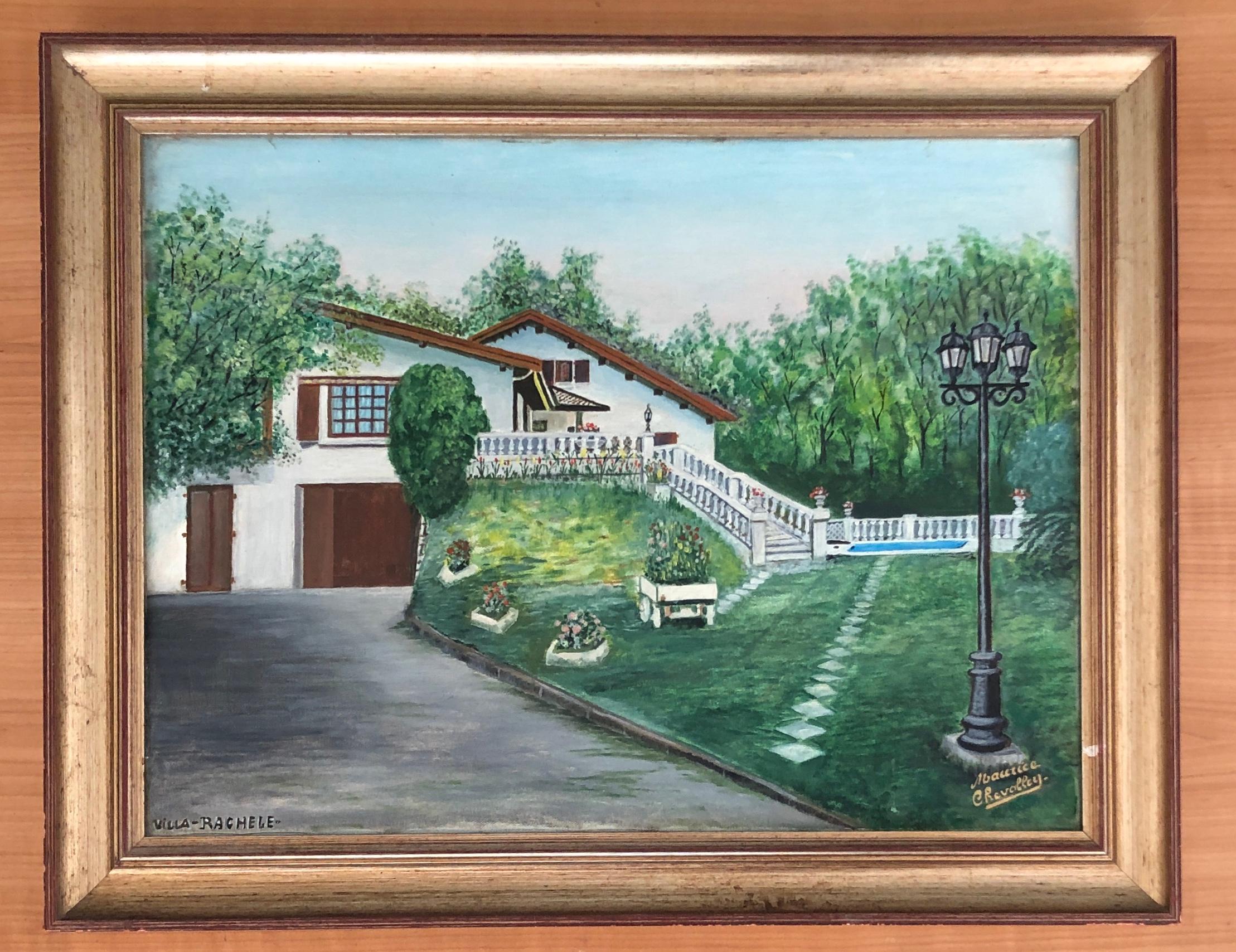 Villa Rachelle – Painting von Maurice Chevalley