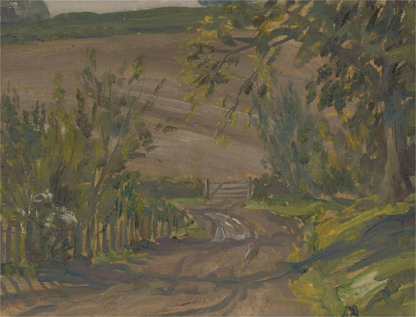 Attrib. Maurice Codner (1888-1958) - Early 20th Century Oil, The Winding Track For Sale 1