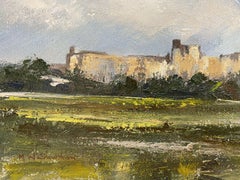 Maurice Crawshaw (b.1947) Signed Impressionist Oil - Clouds over Countryside