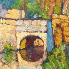 The Bridge Over the Sauceron at Nesles la Vallée (Val d'Oise) Maurice de Lambert