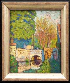 The Bridge Over the Sauceron at Nesles la Vallée (Val d'Oise) Maurice de Lambert