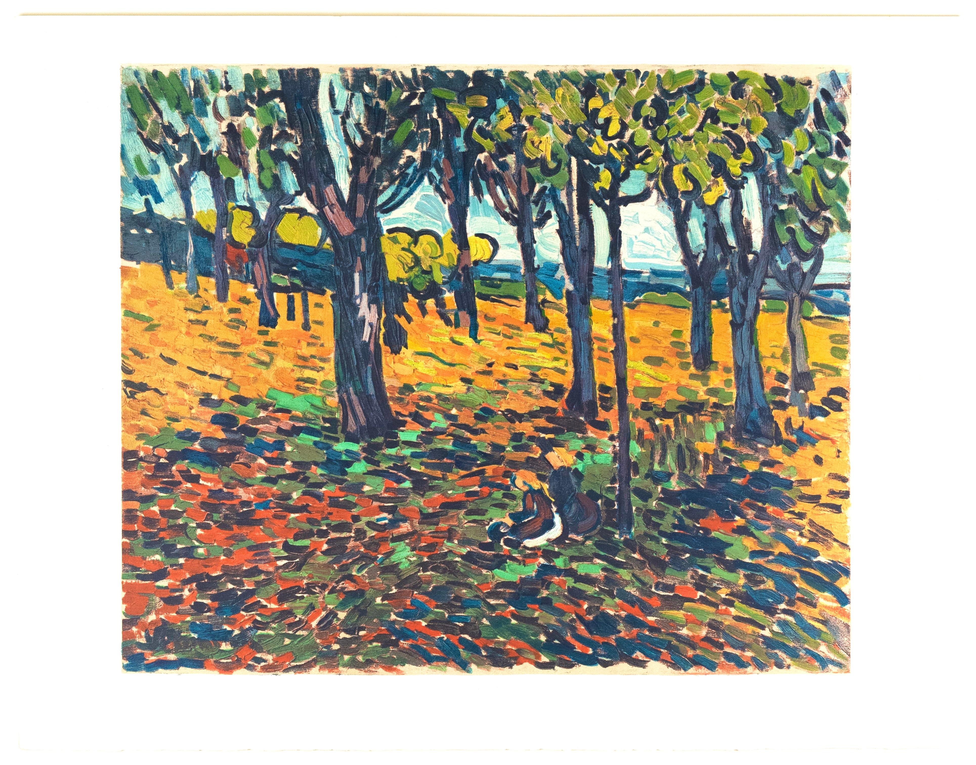 de Vlaminck, Chataigneraie à Chatou, Fauves, Collection Pierre Lévy (after) For Sale 5