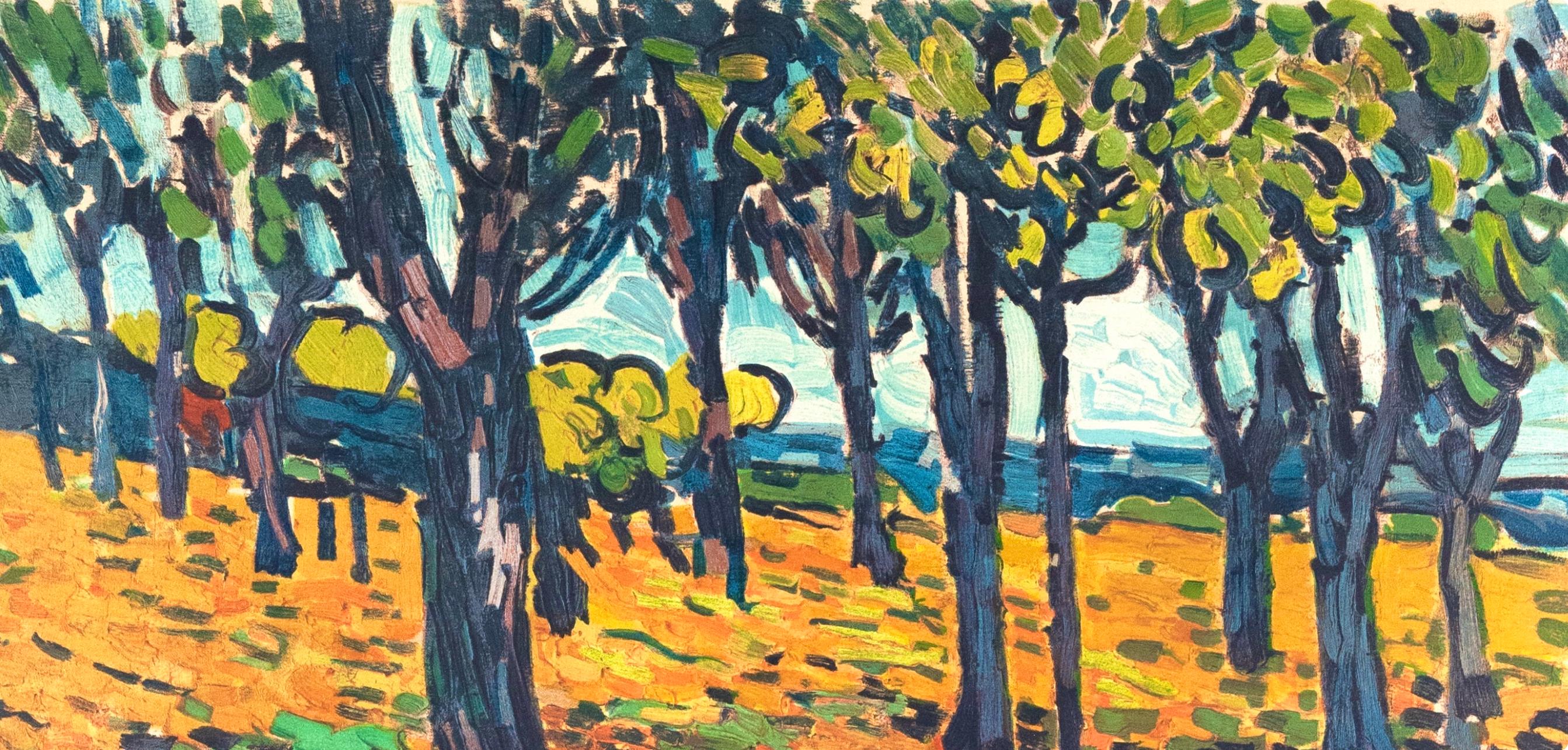 de Vlaminck, Chataigneraie à Chatou, Fauves, Collection Pierre Lévy (after) - Print by Maurice de Vlaminck