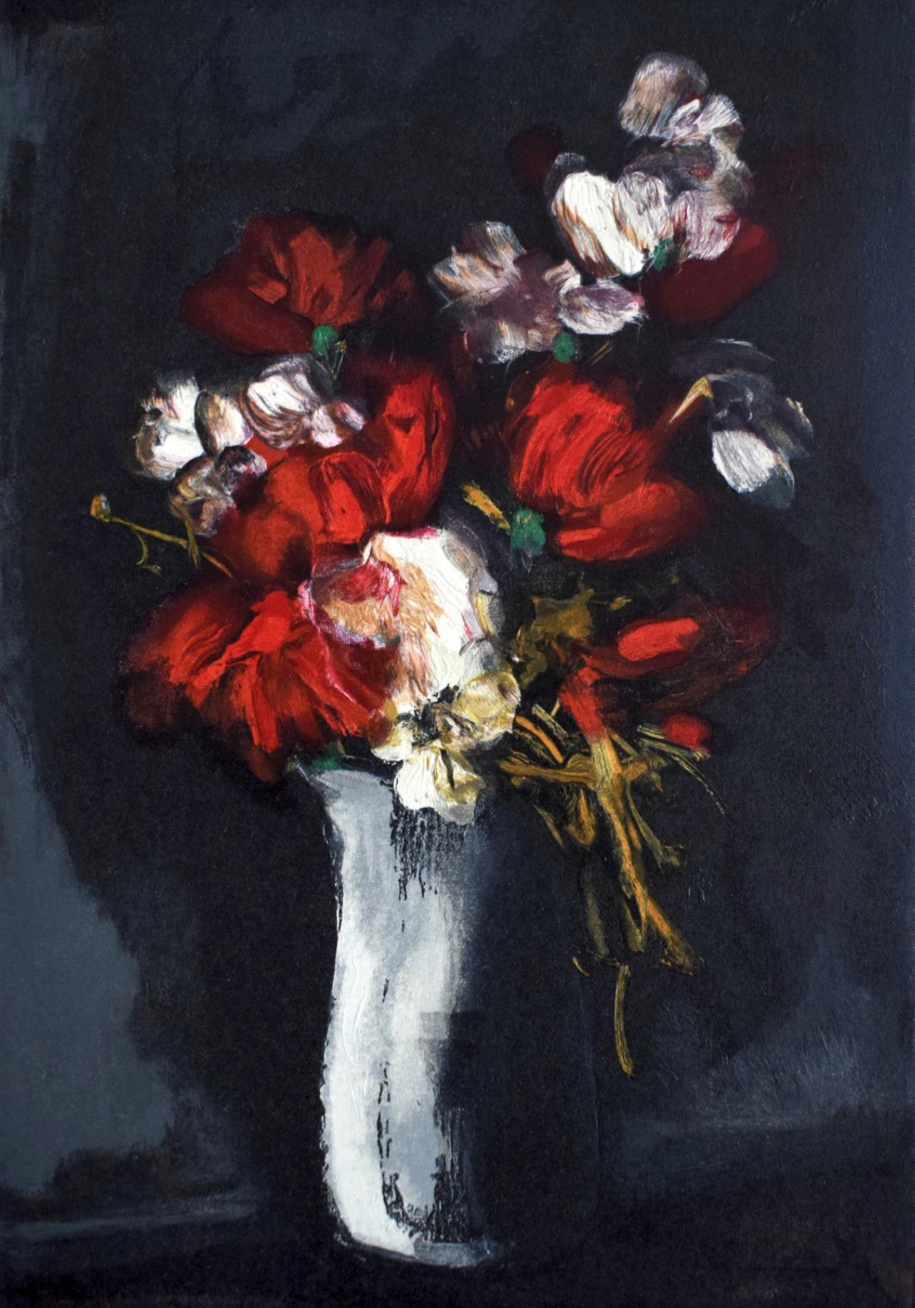 Maurice de Vlaminck Still-Life Print - de Vlaminck, Composition, Les Peintres mes amis (after)