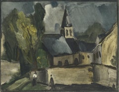 de Vlaminck, L´église de Bougival, Vlaminck (after)