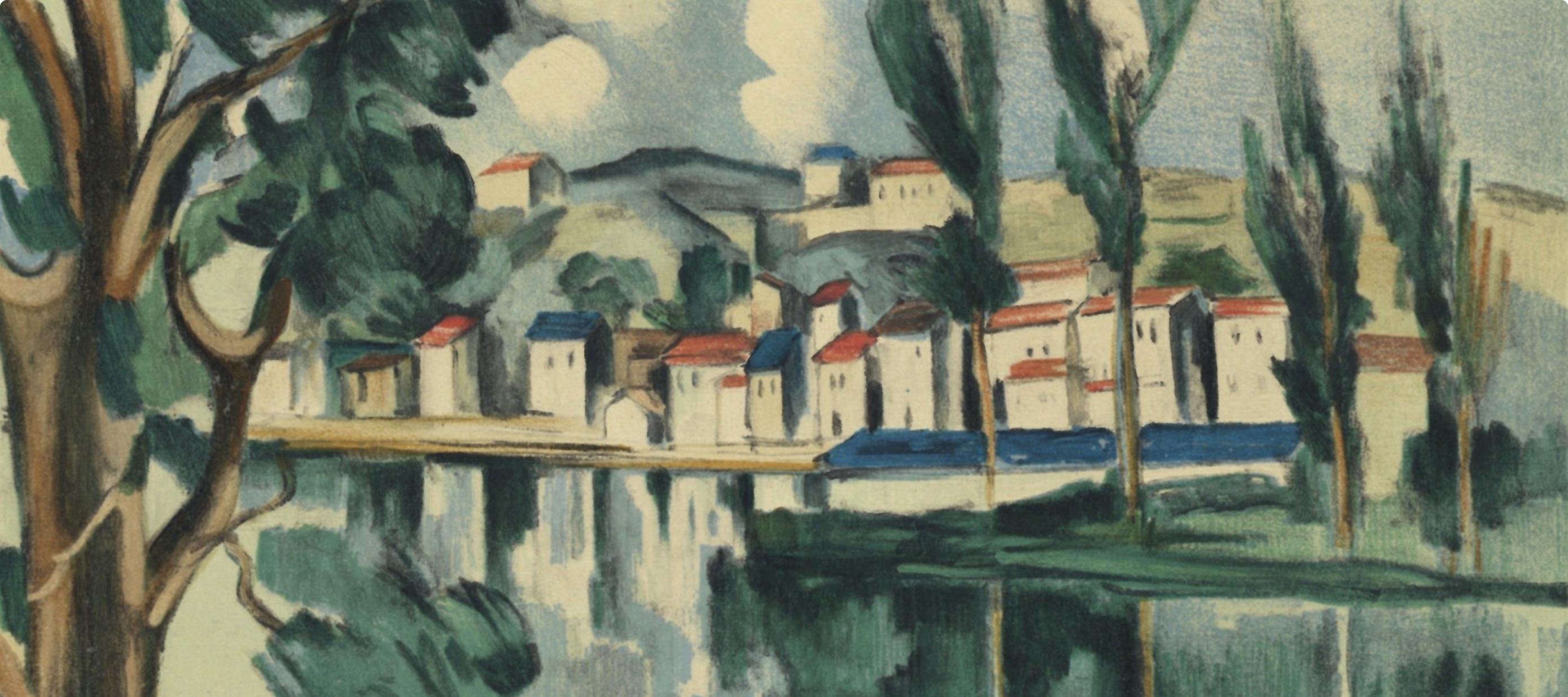de Vlaminck, La Seine a Chatou, Vlaminck (after) - Print by Maurice de Vlaminck