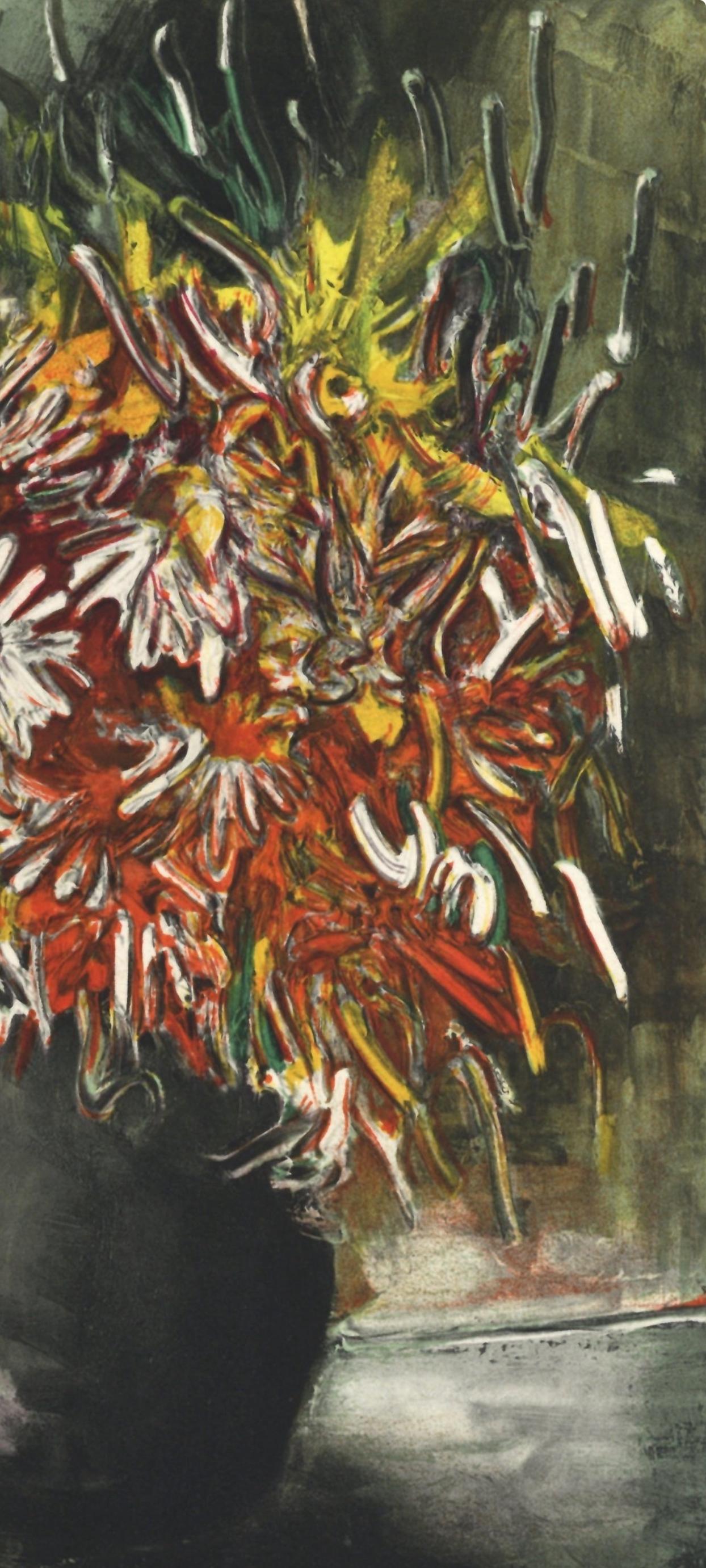 de Vlaminck, Les reines-marguerites, Vlaminck (after) - Fauvist Print by Maurice de Vlaminck