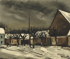 de Vlaminck, Les tilleuls sous la neige