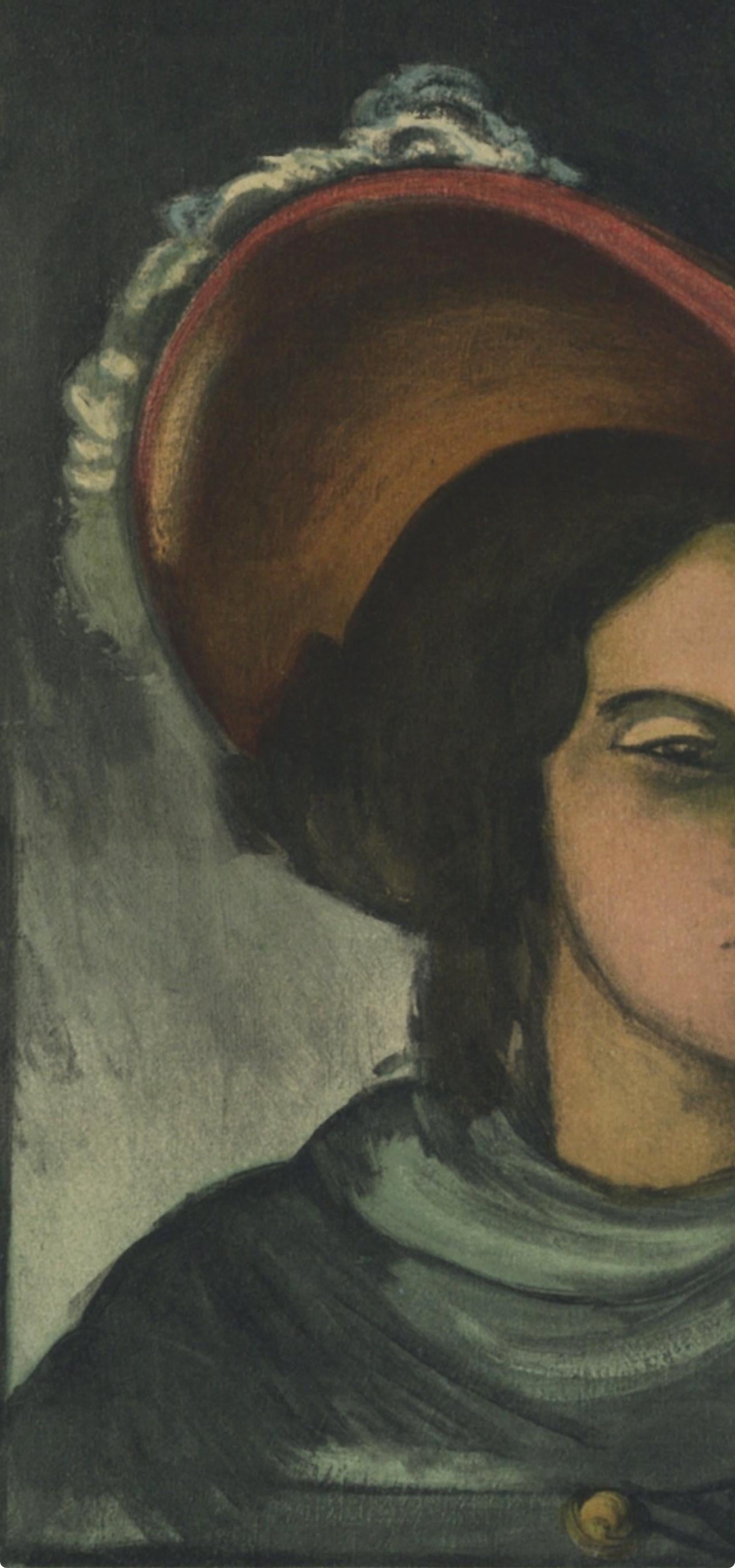 de Vlaminck, Portrait de Madeleine (d'après) - Fauvisme Print par Maurice de Vlaminck