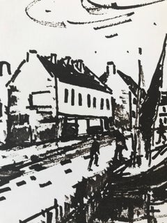 Le Bassin ( A Lithograph from Notre Pain Quotidien)