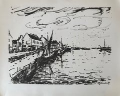  Le Bassin ( A Lithograph from Notre Pain Quotidien)