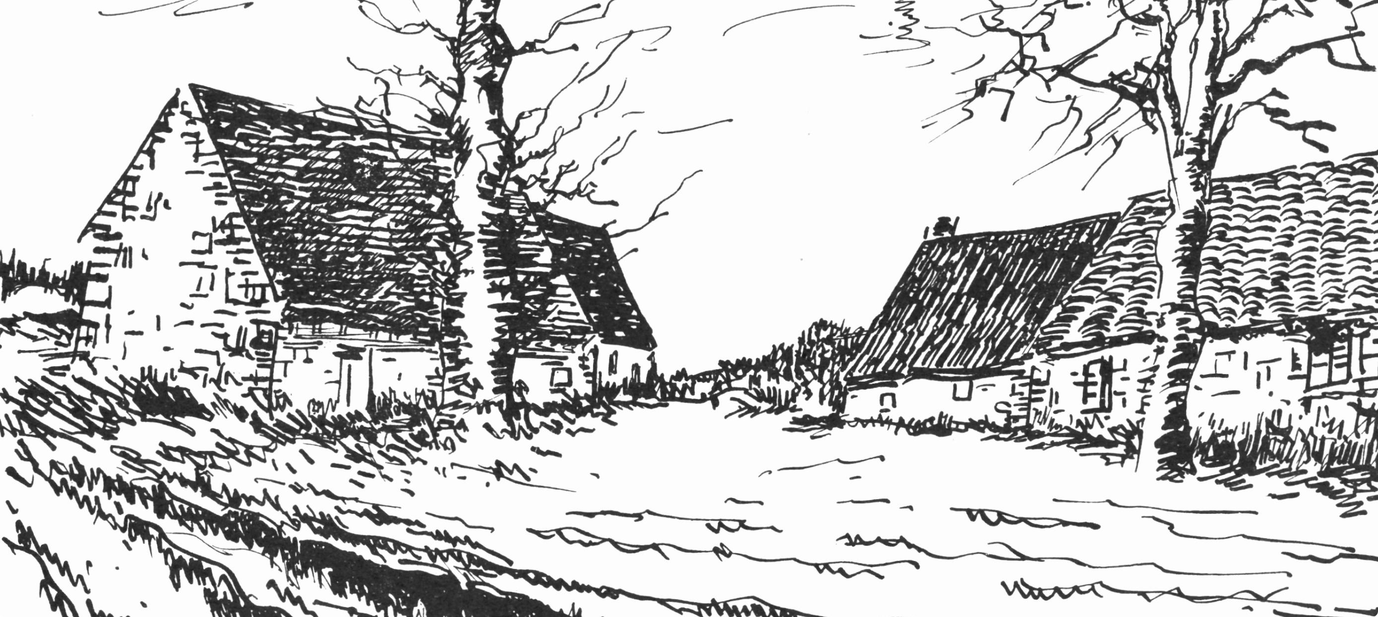 Les Challonges (Walterskirchen 276), Vlaminck - Print de Maurice de Vlaminck