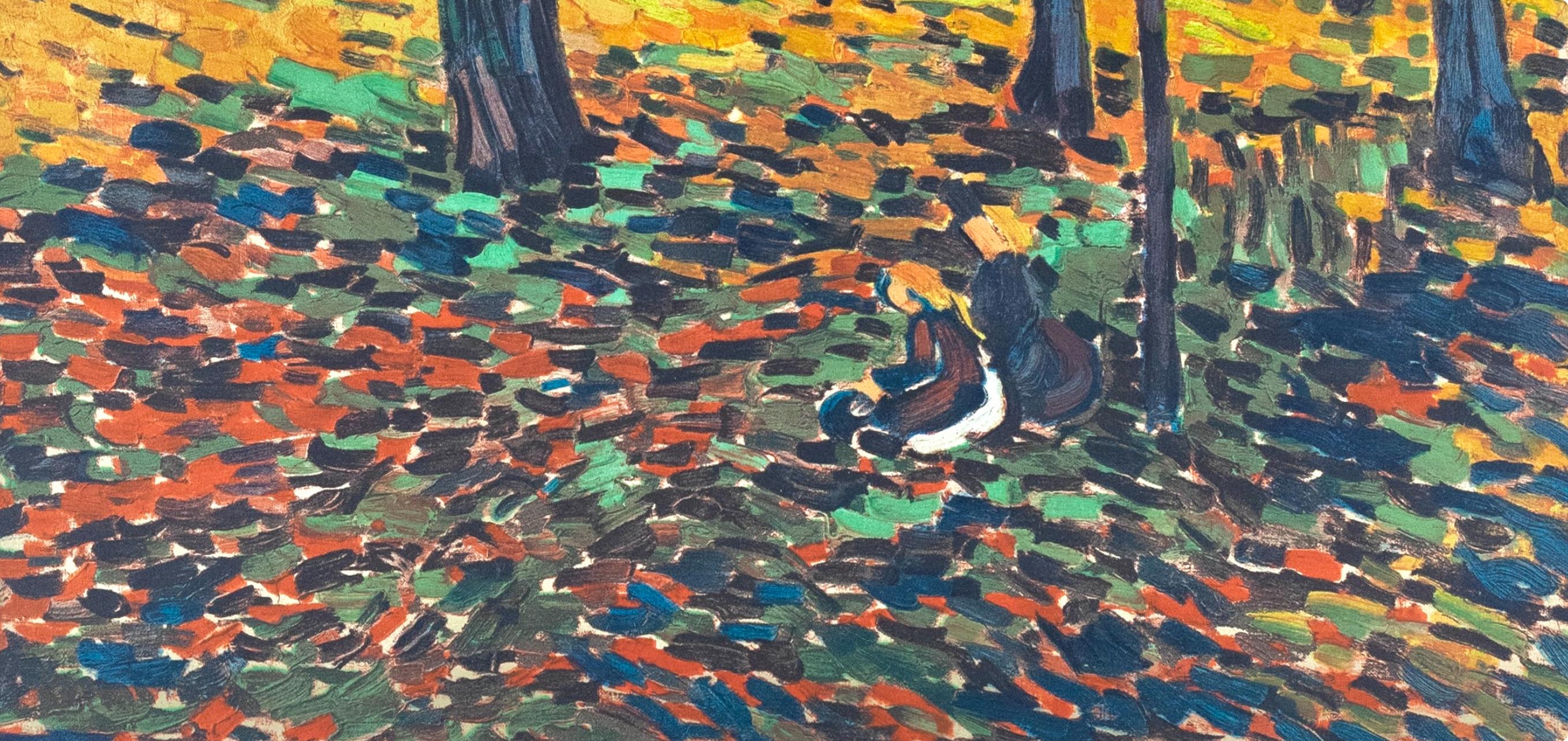 Maurice de Vlaminck, Chestnut Grove at Chatou, from Fauves, VII, 1972 (after) For Sale 1