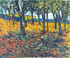 Maurice de Vlaminck, Chestnut Grove at Chatou, from Fauves, VII, 1972 (after)