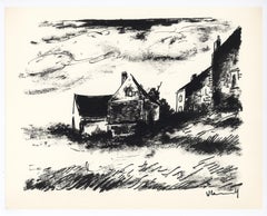 "Potiniere en Rueil" litografía original
