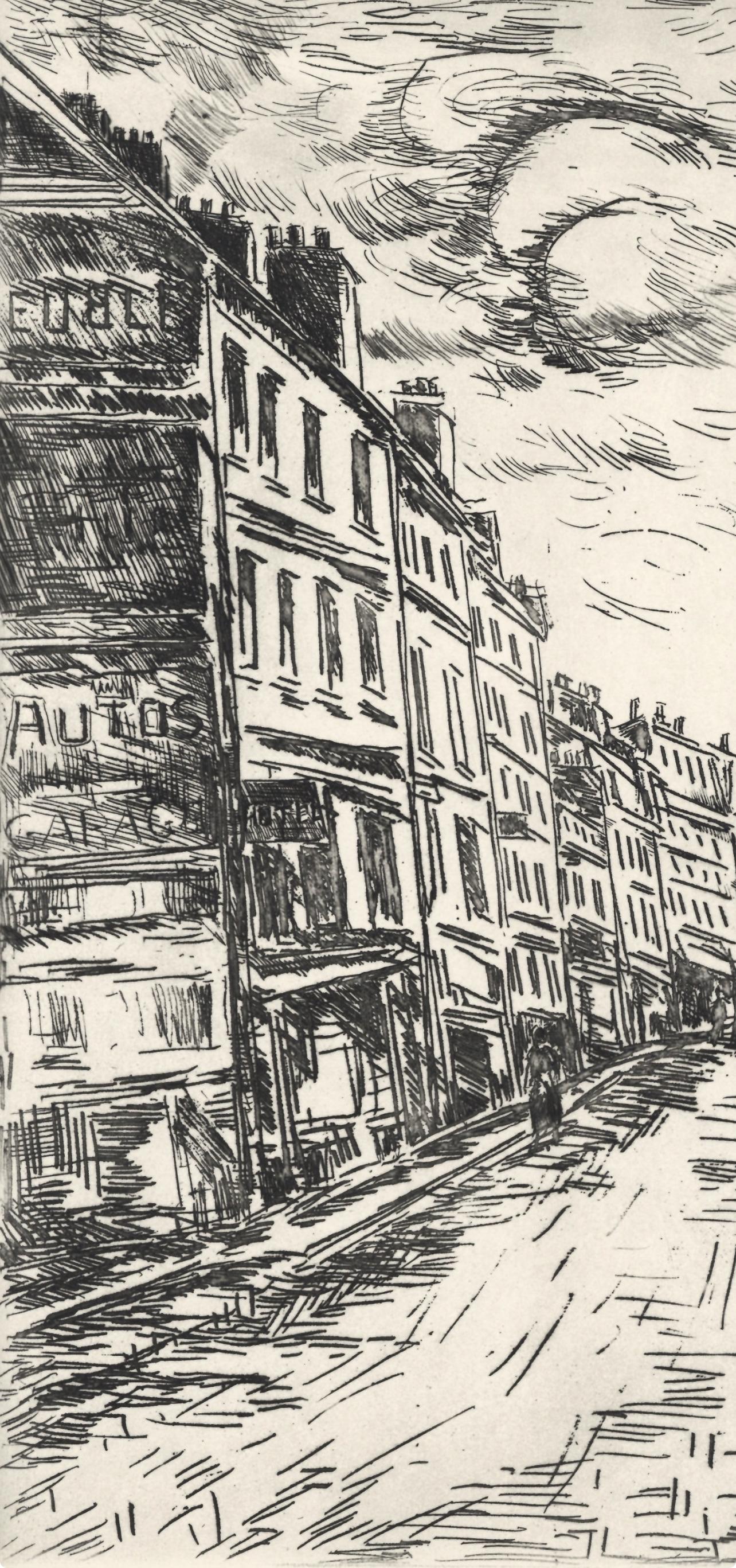 Rue de la Glacière, A La gloire à Paris, Maurice de Vlaminck For Sale 1