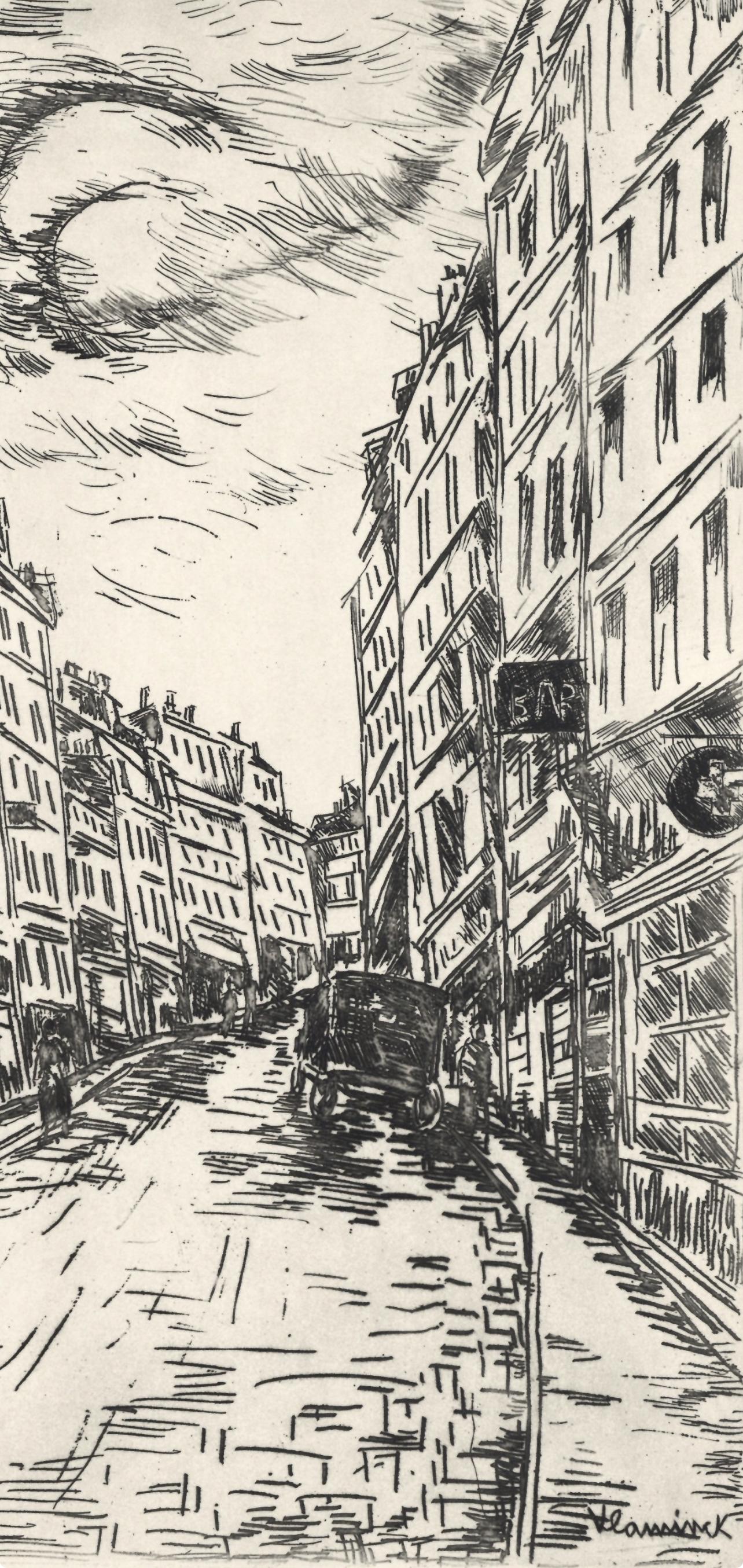 Rue de la Glacière, A La gloire à Paris, Maurice de Vlaminck For Sale 3
