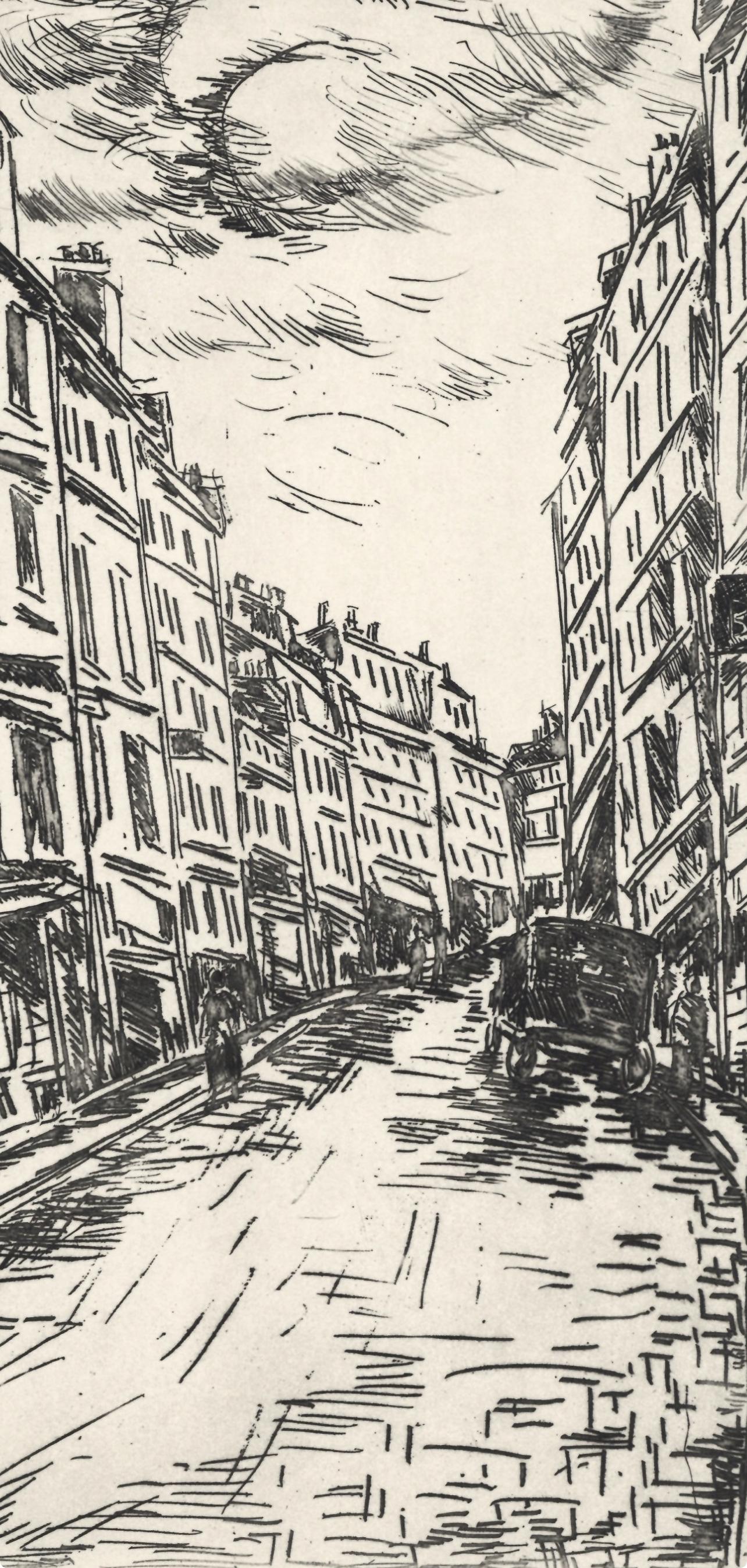 Rue de la Glacière, A La gloire à Paris, Maurice de Vlaminck For Sale 4