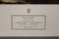 The Blue Vase-Poster. New York Graphic Society. Printed in Switzerland.