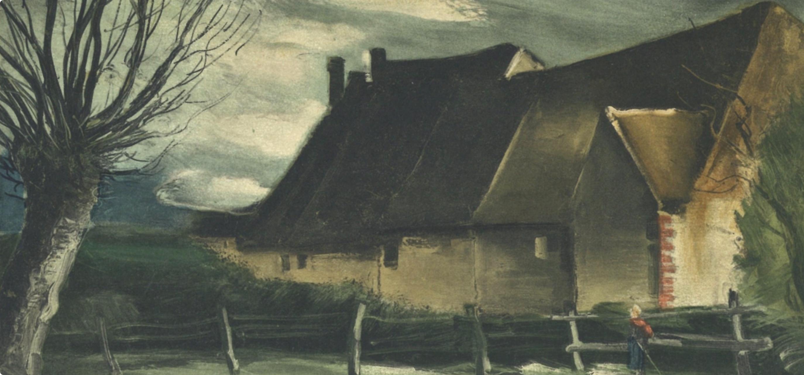 Vlaminck, La Haute Folie, Vlaminck (d'après) - Print de Maurice de Vlaminck