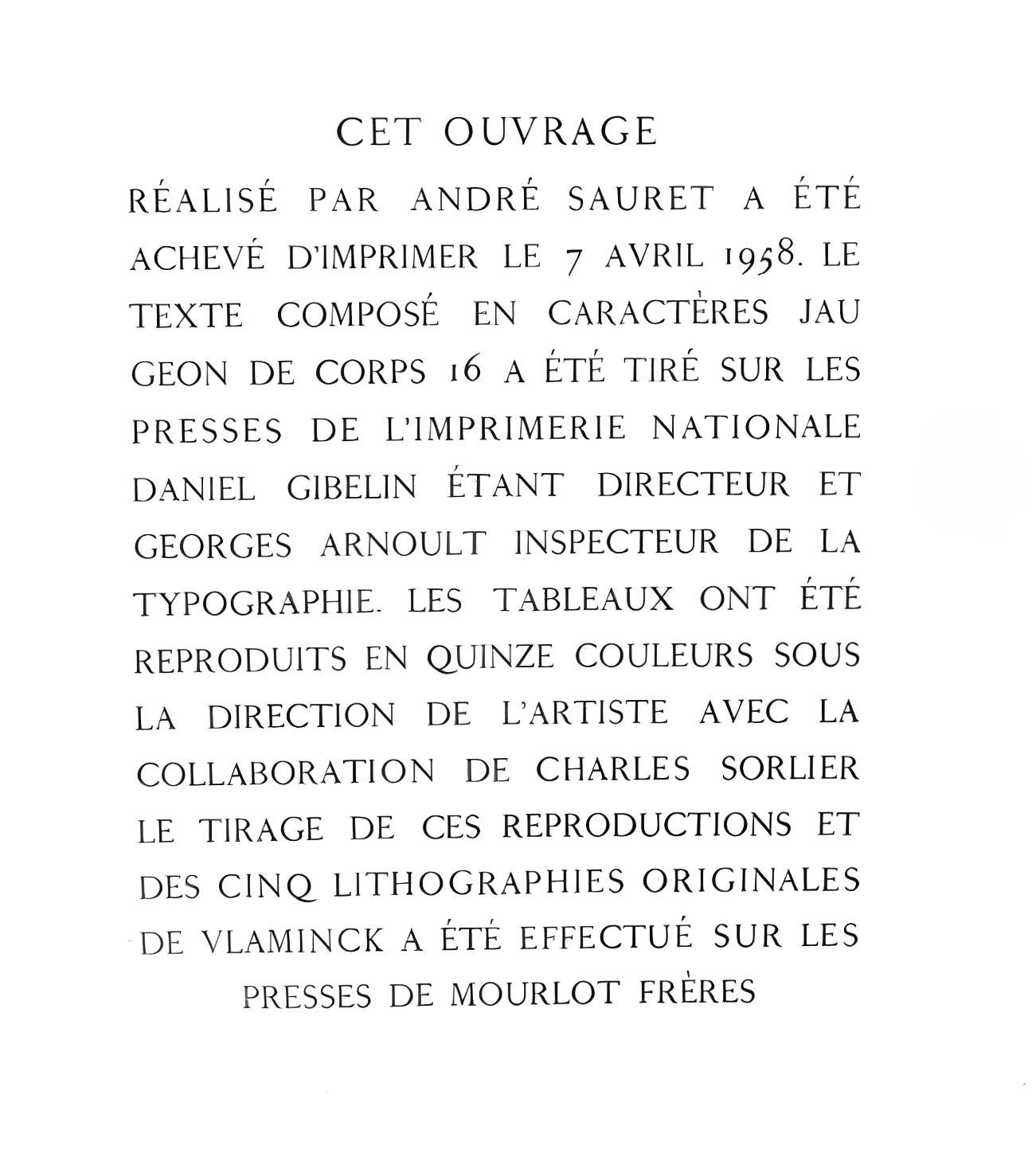 Vlaminck, La meule, Vlaminck (d'après) en vente 2