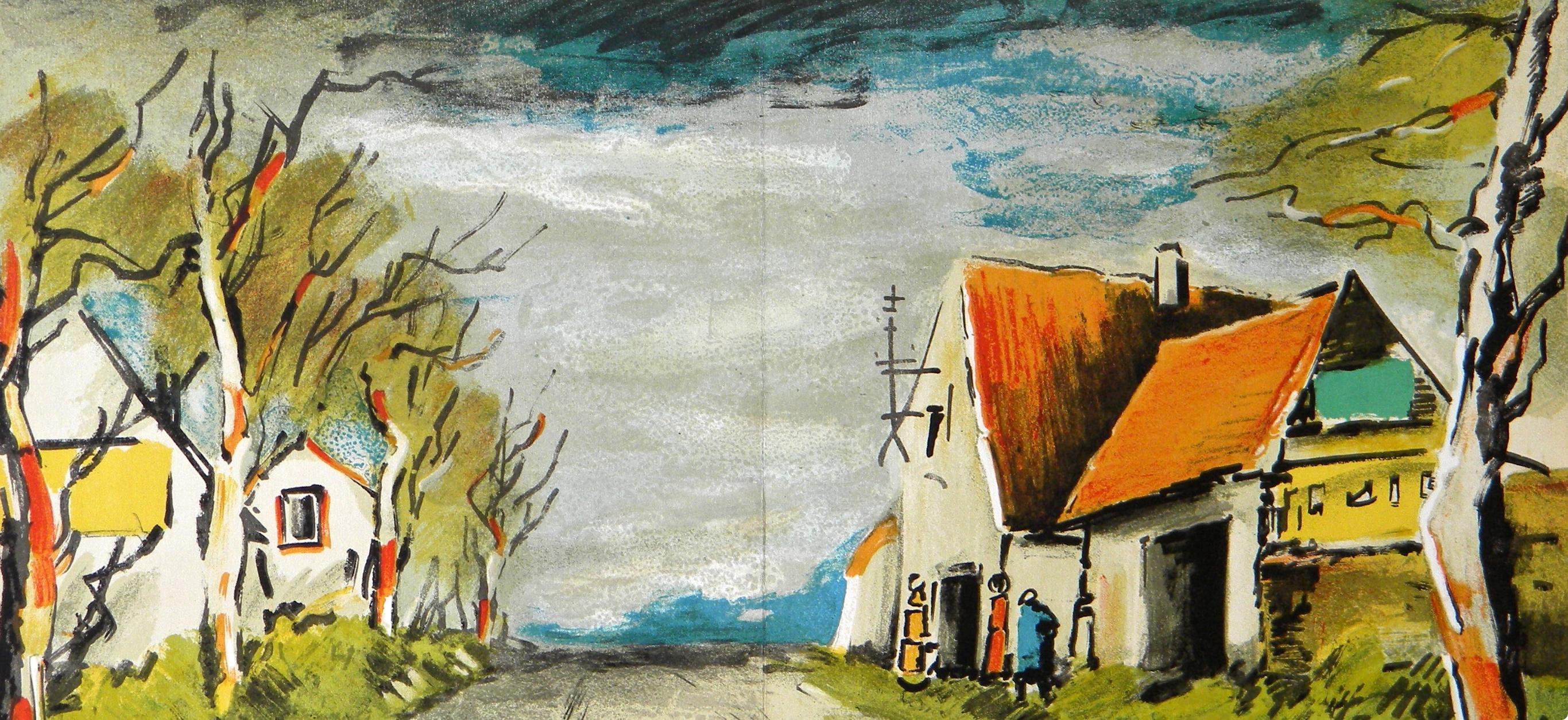 Vlaminck, La Route (Walterskirchen 273-2), Vlaminck (dopo) - Print Moderno di Maurice de Vlaminck